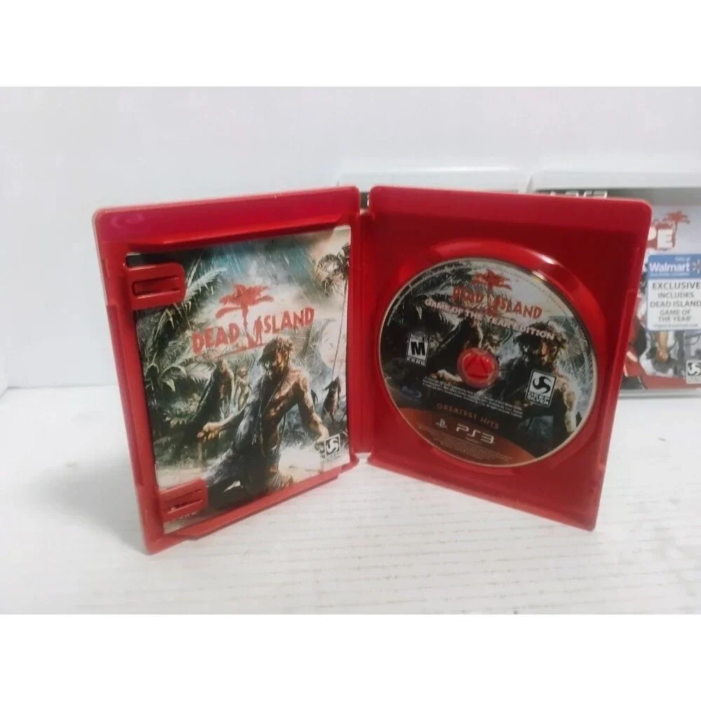 SONY PLAYSTATION 3 PS3 DEAD ISLAND GAME LOT GAME OF THE YEAR ESCAPE & RIPTIDE